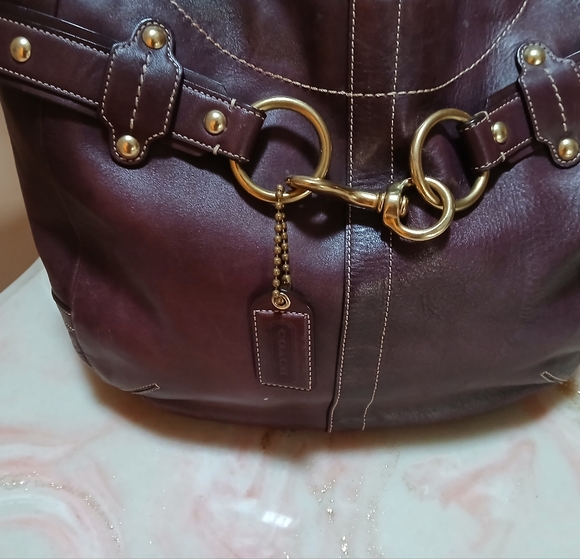 Coach Ergo Belted Hobo/ Tote Travel Bag Y2K 2007 Legacy Collection XL - Picture 3 of 10